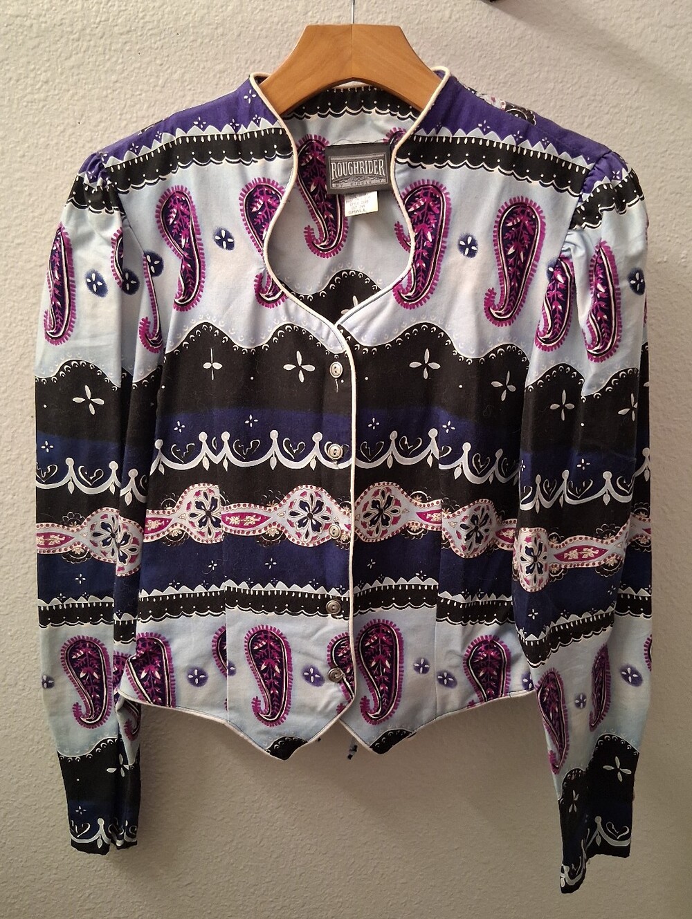 Vintage Ladies Roughrider Top Small